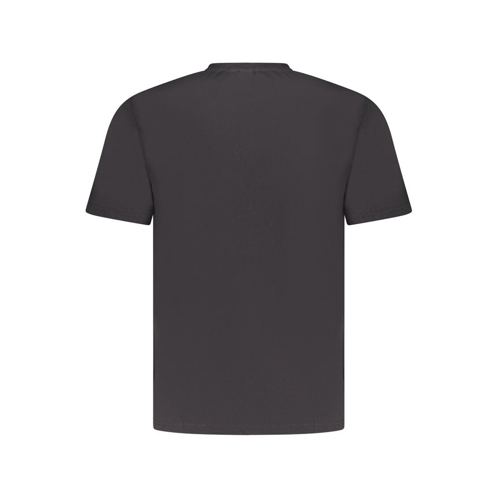North Sails Black Cotton Men TShirt NO-35026-S