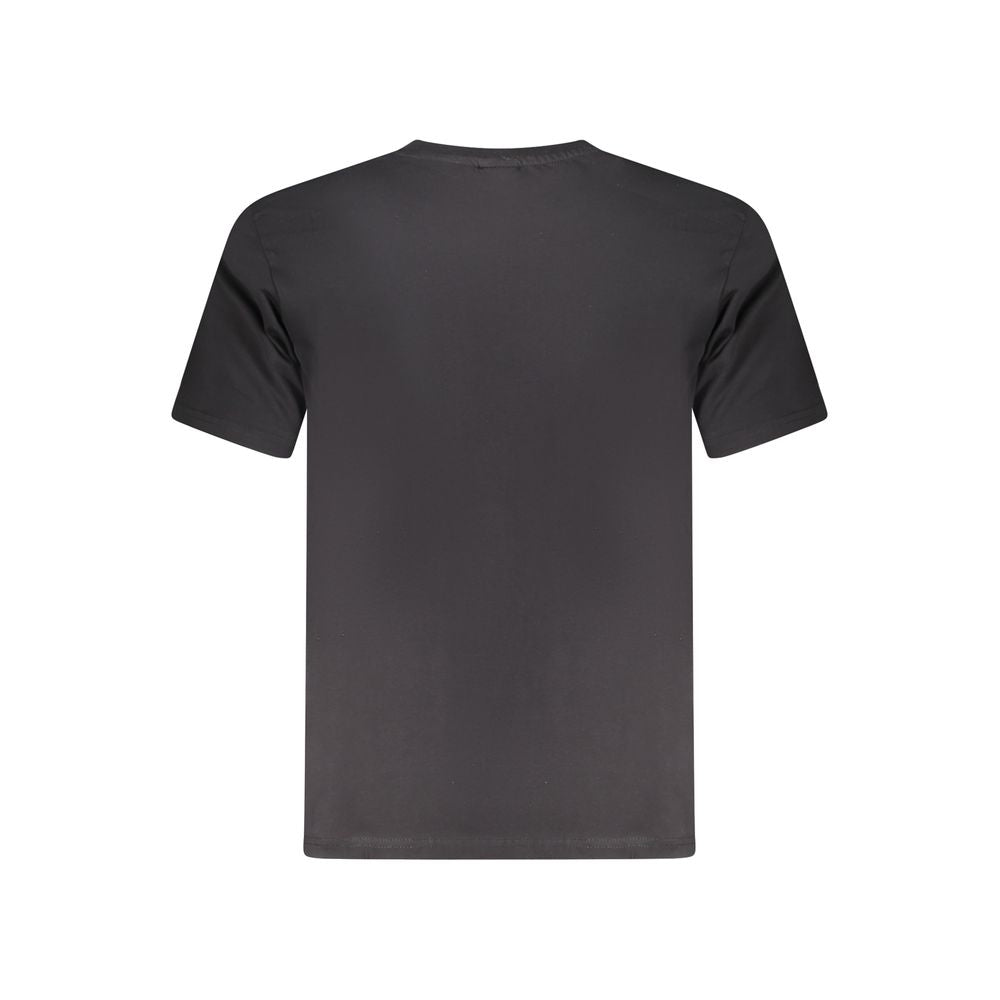 North Sails Black Cotton Men T-Shirt NO-35040-S