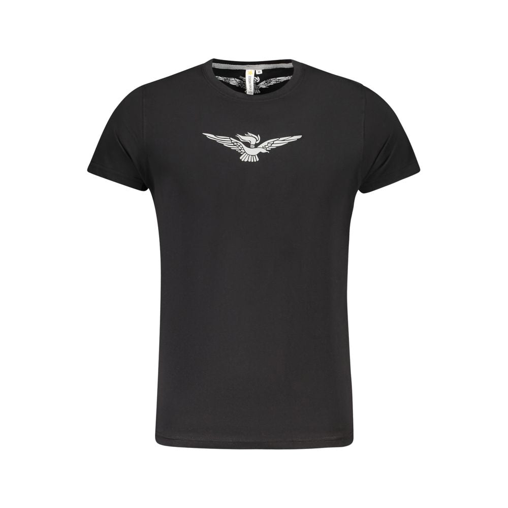 Accademia Militare Black Cotton T-Shirt AC-36542-M