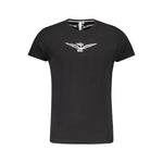 Accademia Militare Black Cotton T-Shirt AC-36542-M