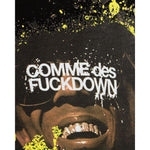 Comme Des Fuckdown Black Cotton T-Shirt CO-13498-XS