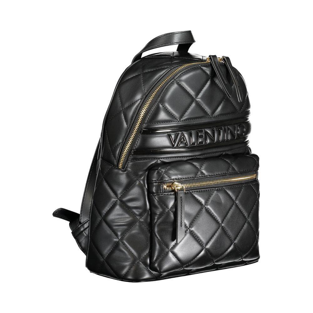 Mario Valentino Black Polyethylene Backpack VA-29920