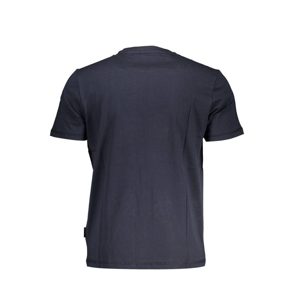 Napapijri Blue Cotton T-Shirt NA-19618-S