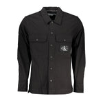 Calvin Klein Black Cotton Shirt CA-25464-M