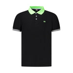 Norway 1963 Black Cotton Men Polo Shirt NO-38990-S