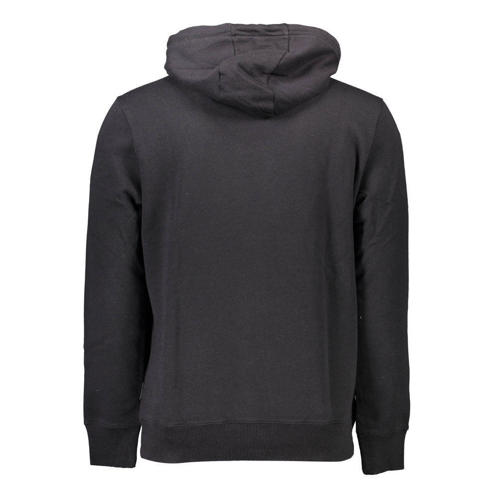 Napapijri Black Cotton Sweater NA-8333-S