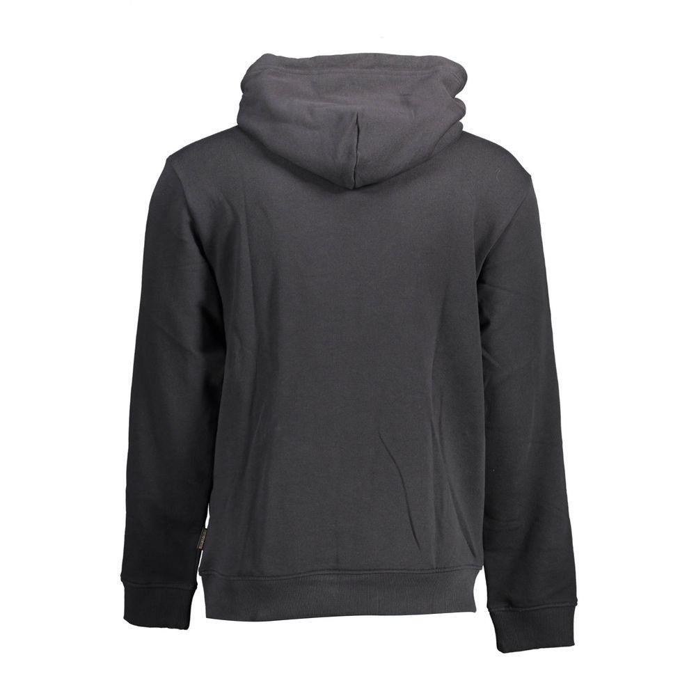 Napapijri Black Cotton Sweater NA-11359-XL