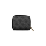 Guess Jeans Black Polyethylene Wallet GU-18058