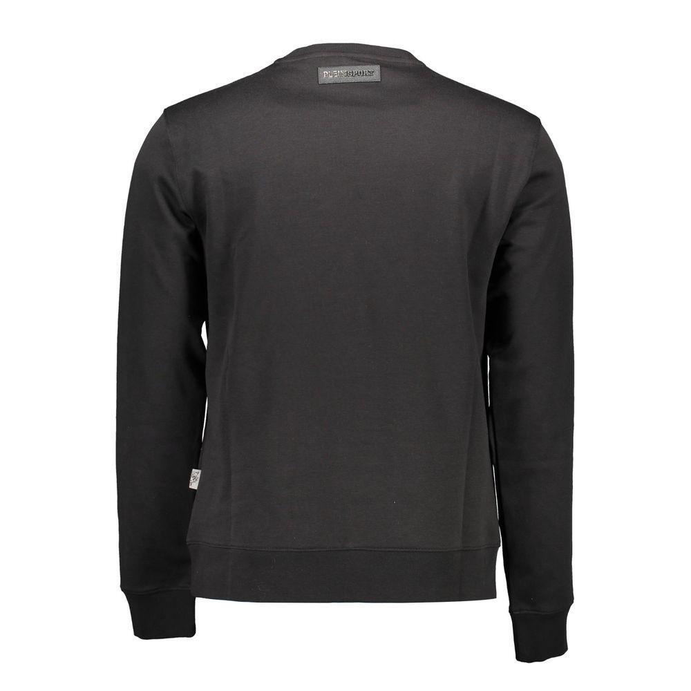Plein Sport Black Cotton Sweater PL-9575-S