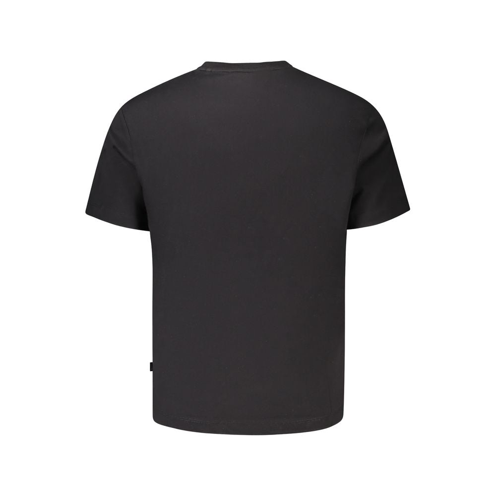 Guess Jeans Black Cotton T-Shirt GU-39050-M