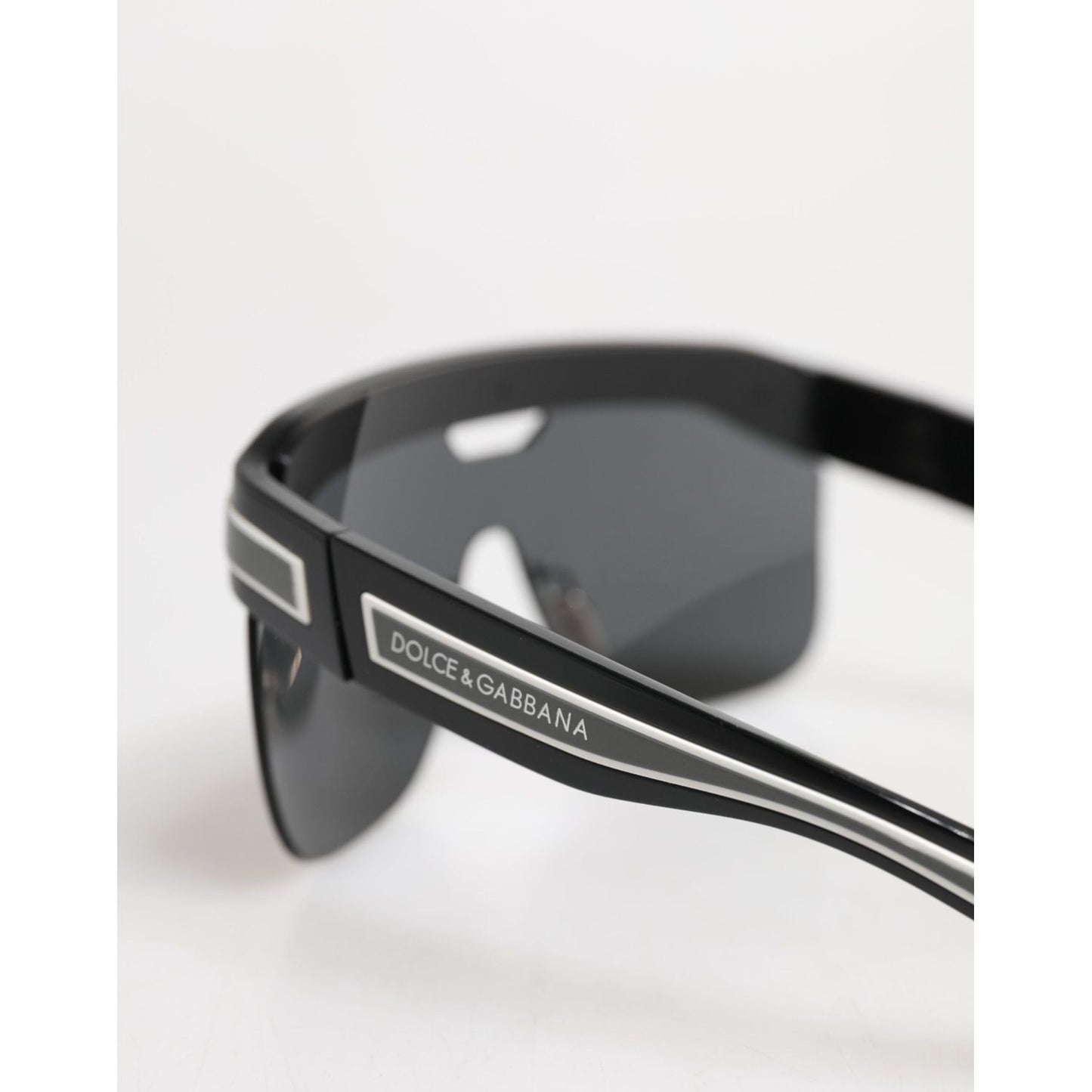 Dolce & Gabbana Black White Street Sporty DG6162 Men Eyewear Sunglasses GLA1372