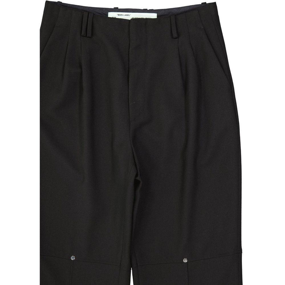 Off-White Cotton Pants OF-8736531153108-48 | M