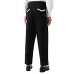 Dolce & Gabbana Side Stripe Pleat Trousers DO-8736361054420-48 | M