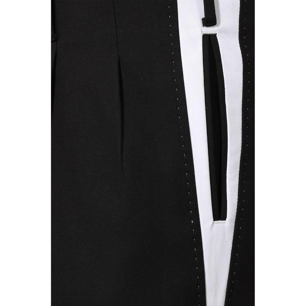 Dolce & Gabbana Side Stripe Pleat Trousers DO-8736361054420-48 | M