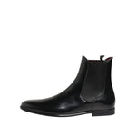 Dolce & Gabbana Black Chelsea Slip On Mid Calf Boots Shoes MV7731-44