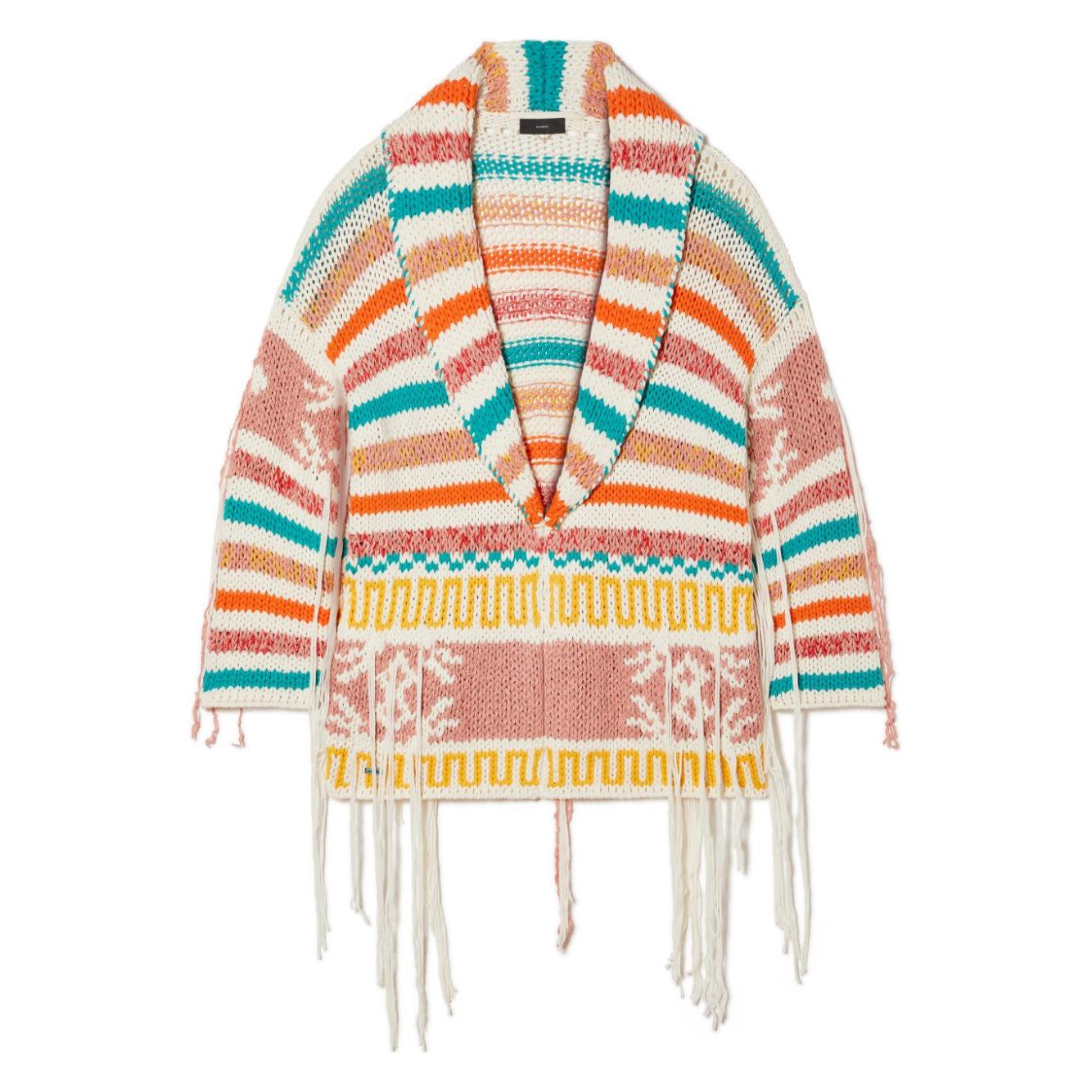 Alanui Sweaters MultiColour Topwear Alanui Light Gray