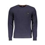 Harmont & Blaine Blue Wool Sweater HA-14201-XXL