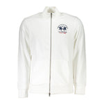 La Martina White Cotton Sweater LA-21510-M
