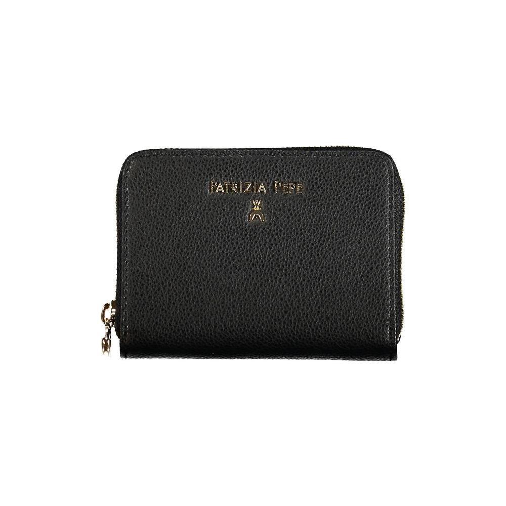 Patrizia Pepe Black Leather Wallet PA-29033