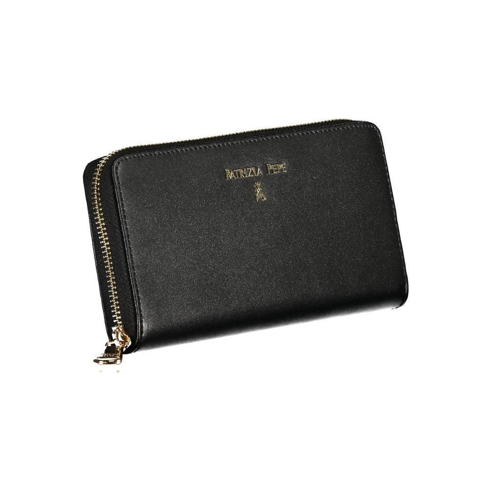 Patrizia Pepe Black Leather Wallet PA-29037