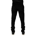 Dolce & Gabbana Black Cotton Men Dress Formal Trouser Pants PAN76631-50