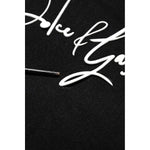 Dolce & Gabbana Black Hooded Logo Print Sweatshirt Sweater TSH90530-48
