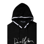Dolce & Gabbana Black Hooded Logo Print Sweatshirt Sweater TSH90530-48