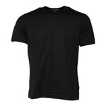 Dolce & Gabbana Black Cotton Logo Print Crew Neck T-shirt TSH91017-46