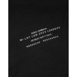 Dolce & Gabbana Black DG Vib3 Print Cotton Crew Neck T-shirt TSH91022-44