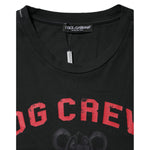 Dolce & Gabbana Black DG Crew Devotion Cotton Crew Neck T-shirt TSH91029-52