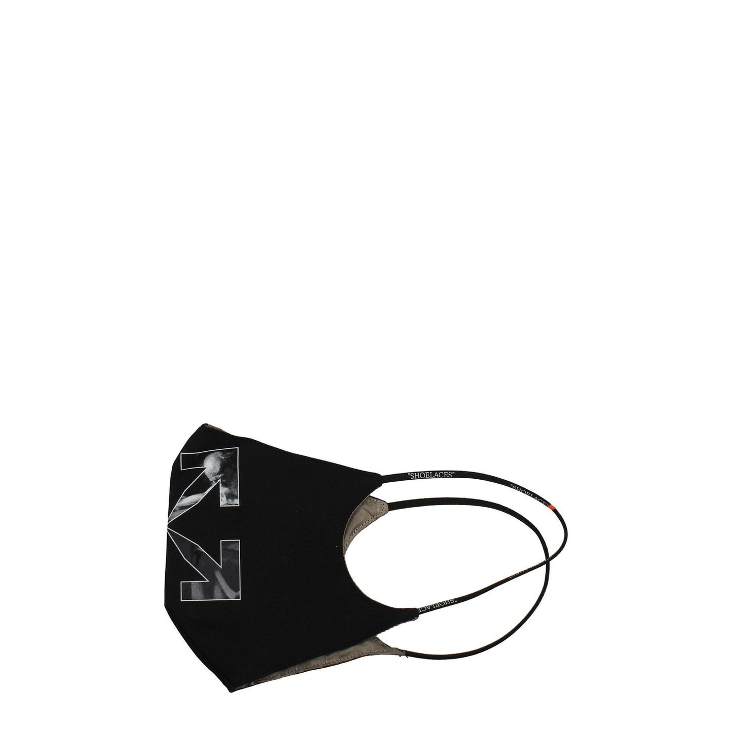 Off-White Black Cotton Facemasks OF8547171860745BT