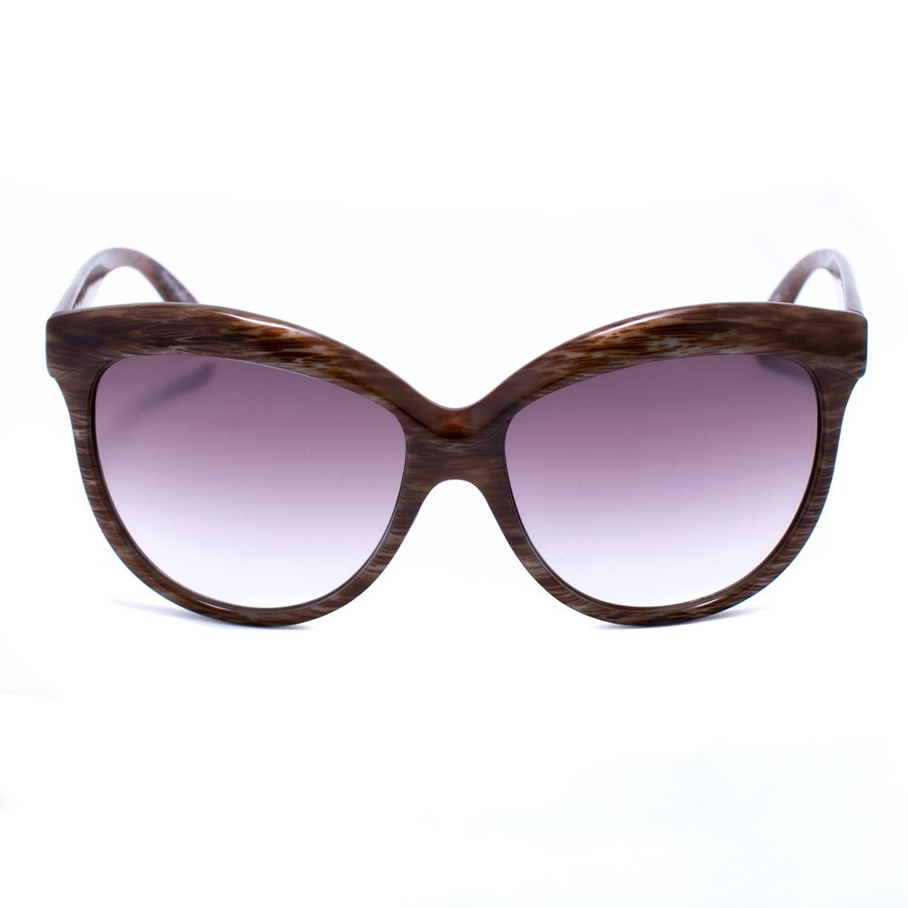 Italia Independent Brown Acetate Sunglasses