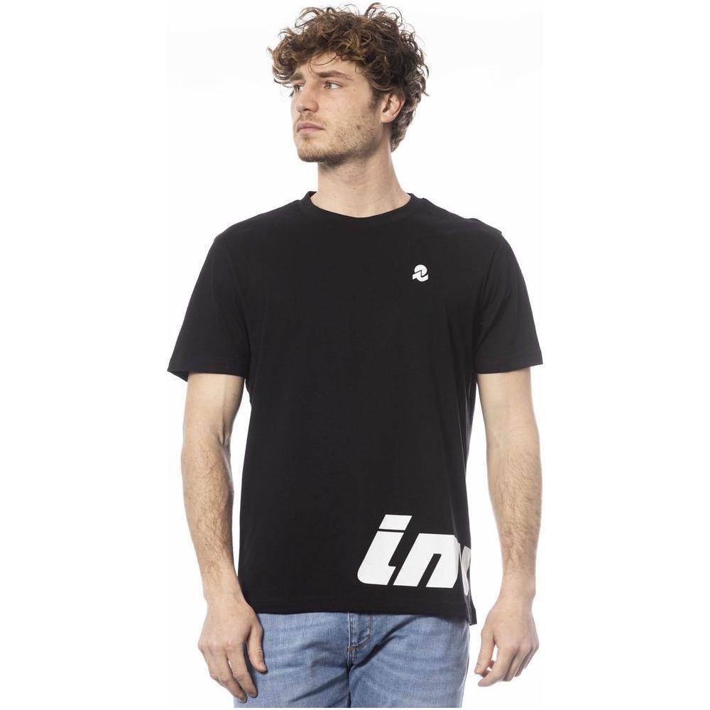 Invicta Black Cotton Men's T-Shirt IN-24034-S