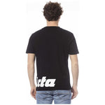 Invicta Black Cotton Men's T-Shirt IN-24034-S