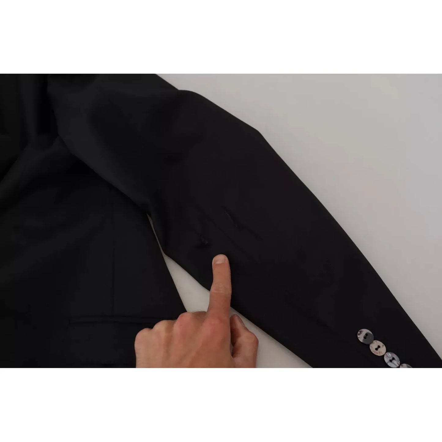 Dolce & Gabbana Melange Grey Wool 2 Piece MARTINI Suit KOS2002-52