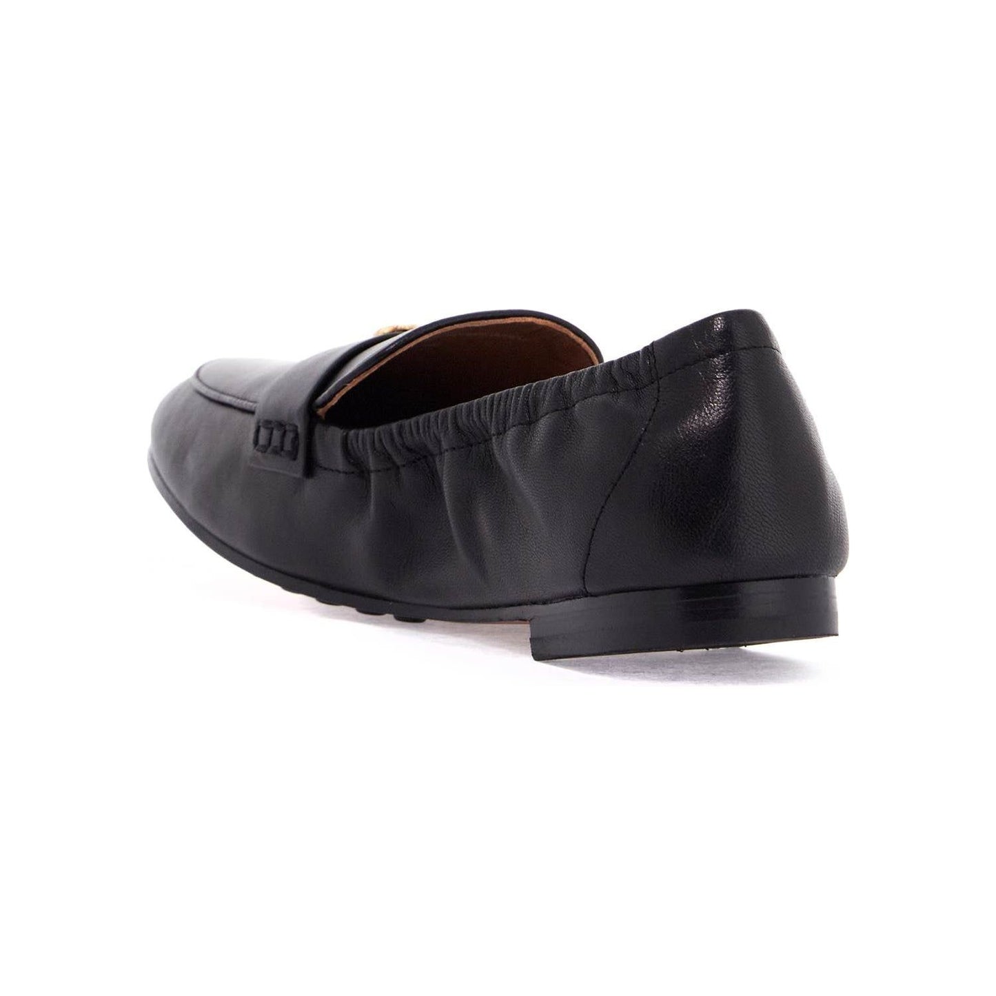Tory Burch nappa leather ballerina Loafers Tory Burch Dark Slate Gray