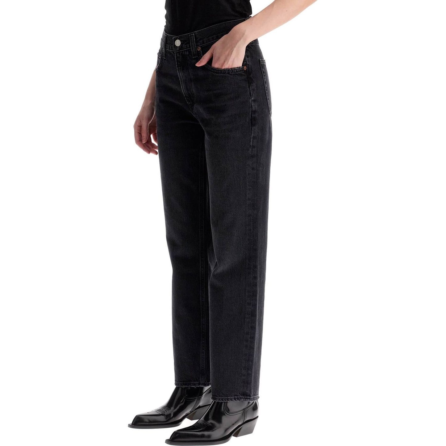 Agolde zi\n\nvalenzi Jeans Agolde Black