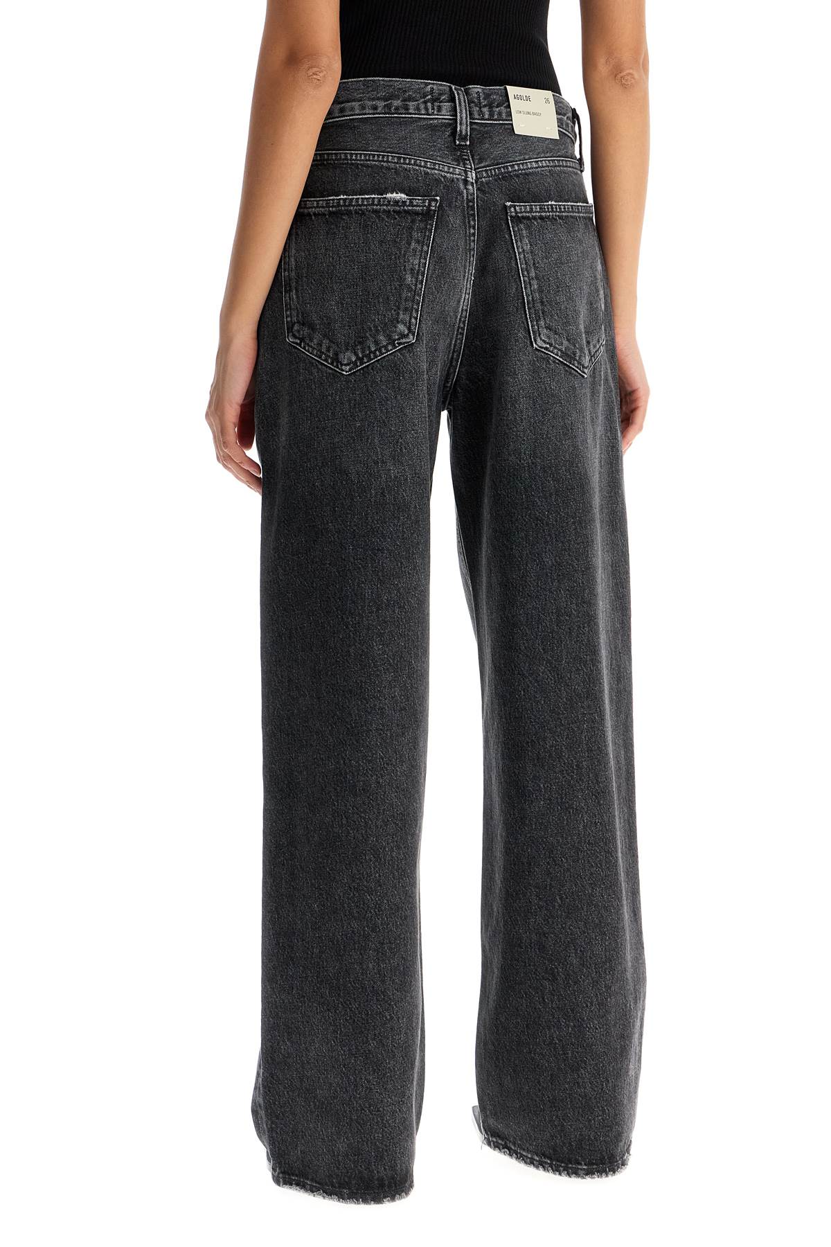 Agolde low-slung baggy jeans Jeans Agolde Dark Slate Gray
