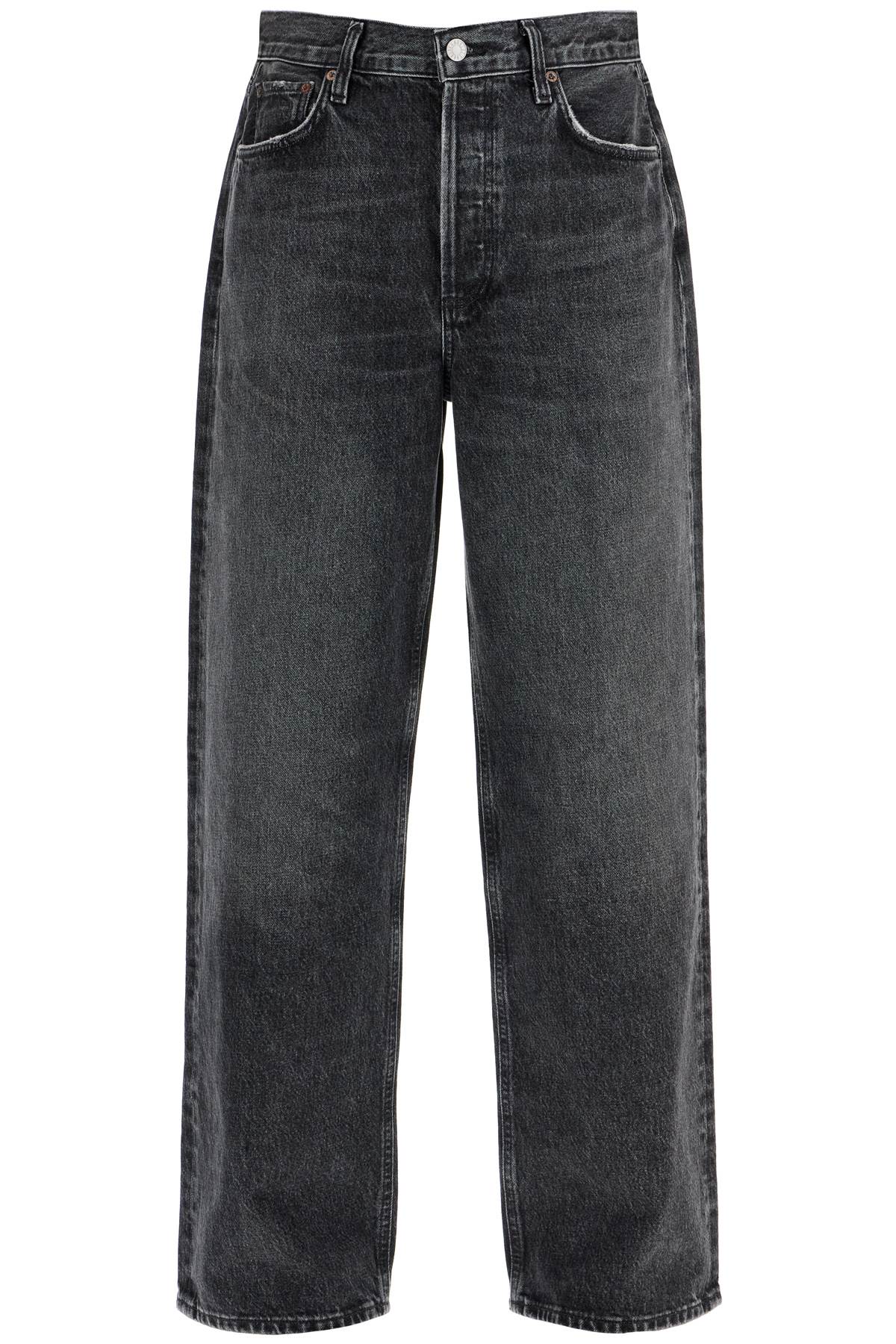 Agolde low-slung baggy jeans Jeans Agolde Dark Slate Gray