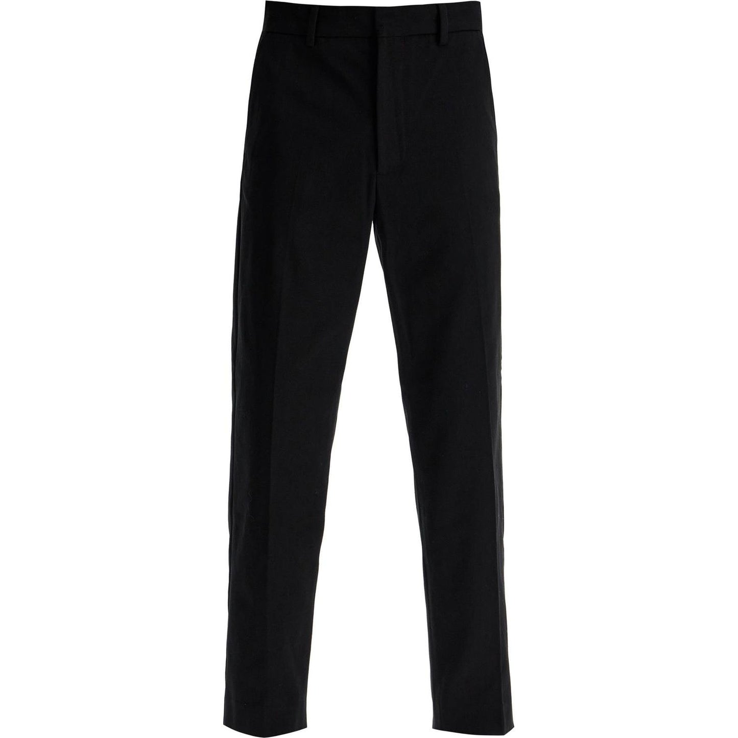 Acne Studios straight leg twill trousers in nine words Trousers Acne Studios Black