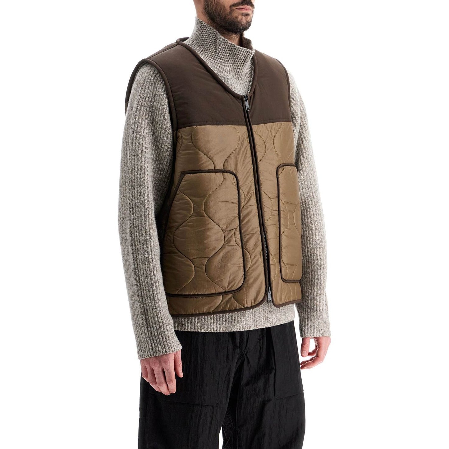 Woolrich sherpa-lined vest by todd snyder Vests Woolrich Dark Slate Gray