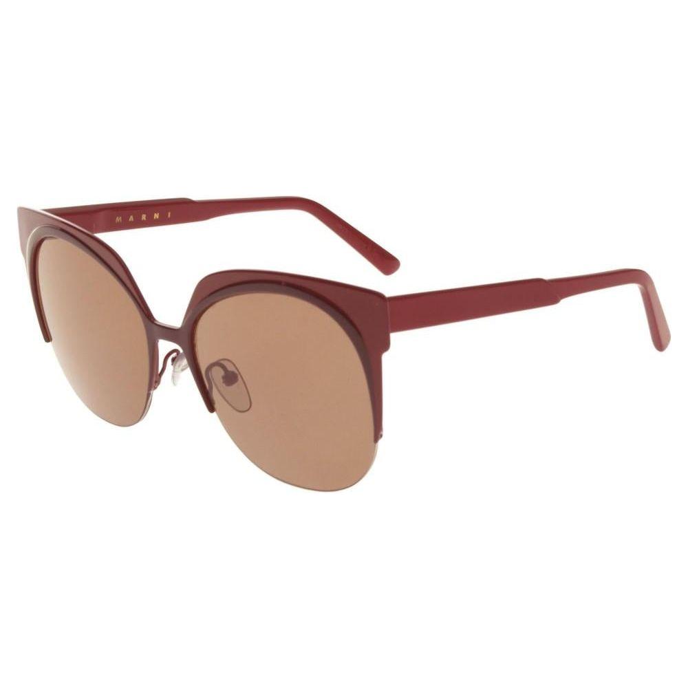 MARNI MOD. CURVE ME101S SUNGLASSES & EYEWEAR MARNI SUNGLASSES Rosy Brown