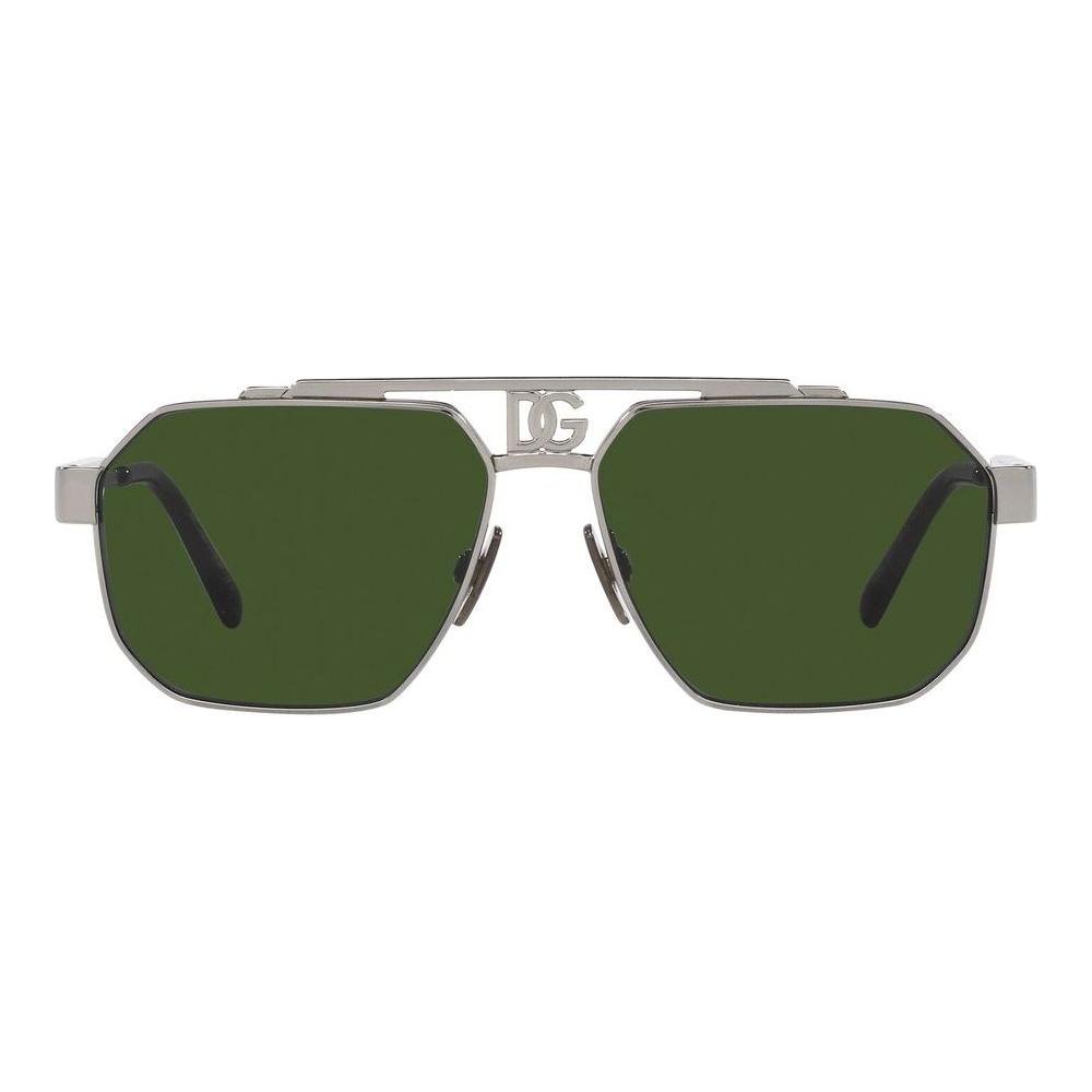 DOLCE & GABBANA MOD. DG 2294 SUNGLASSES & EYEWEAR DOLCE & GABBANA SUNGLASSES Dark Olive Green