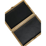 Dolce & Gabbana Gold Crystal Bifold Clutch Evening Party Women Purse Bag Dolce & Gabbana Dark Slate Gray