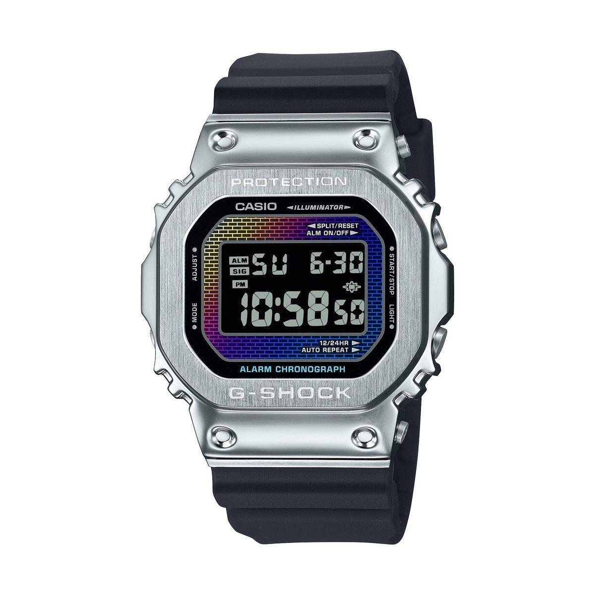 G-SHOCK Mod. THE ORIGIN METAL COVERED - RAINBOW BRICK WALL SERIE WATCHES CASIO G-SHOCK Light Gray