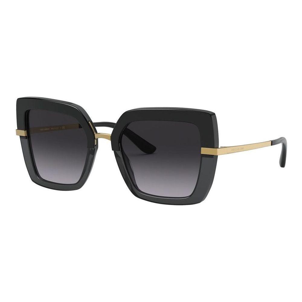 DOLCE & GABBANA MOD. HALF PRINT DG 4373 SUNGLASSES & EYEWEAR DOLCE & GABBANA SUNGLASSES Dark Slate Gray