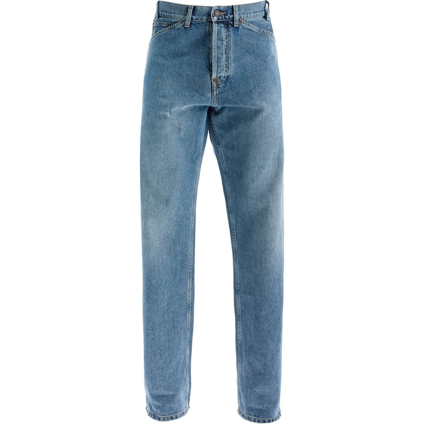 Moschino straight jeans with adjustable waistband Jeans Moschino Slate Gray