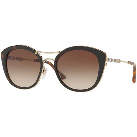 BURBERRY MOD. LEATHER CHECK COLLECTION BE 4251Q SUNGLASSES & EYEWEAR BURBERRY SUNGLASSES Dim Gray