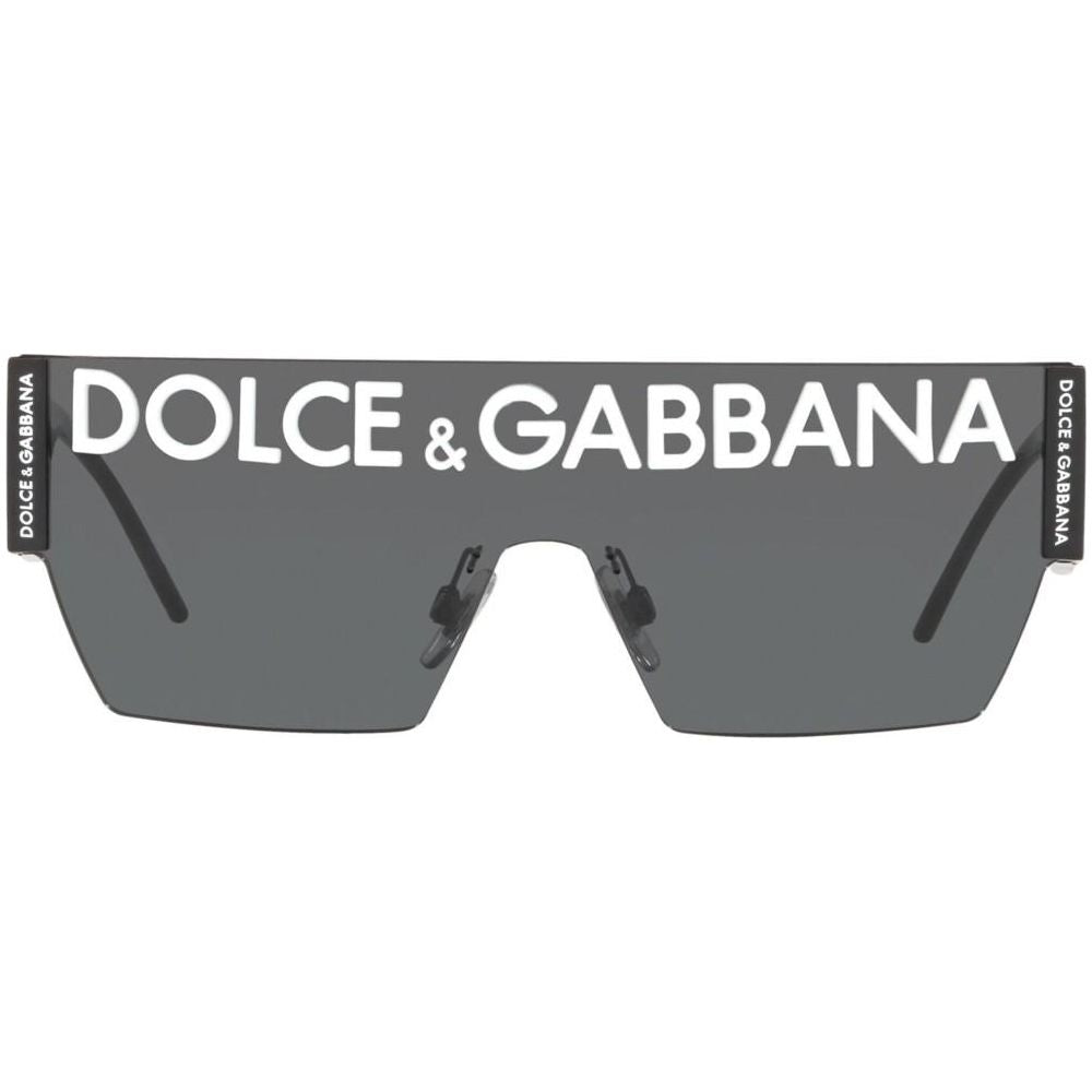 DOLCE & GABBANA MOD. LOGO DG 2233 SUNGLASSES & EYEWEAR DOLCE & GABBANA SUNGLASSES Dim Gray