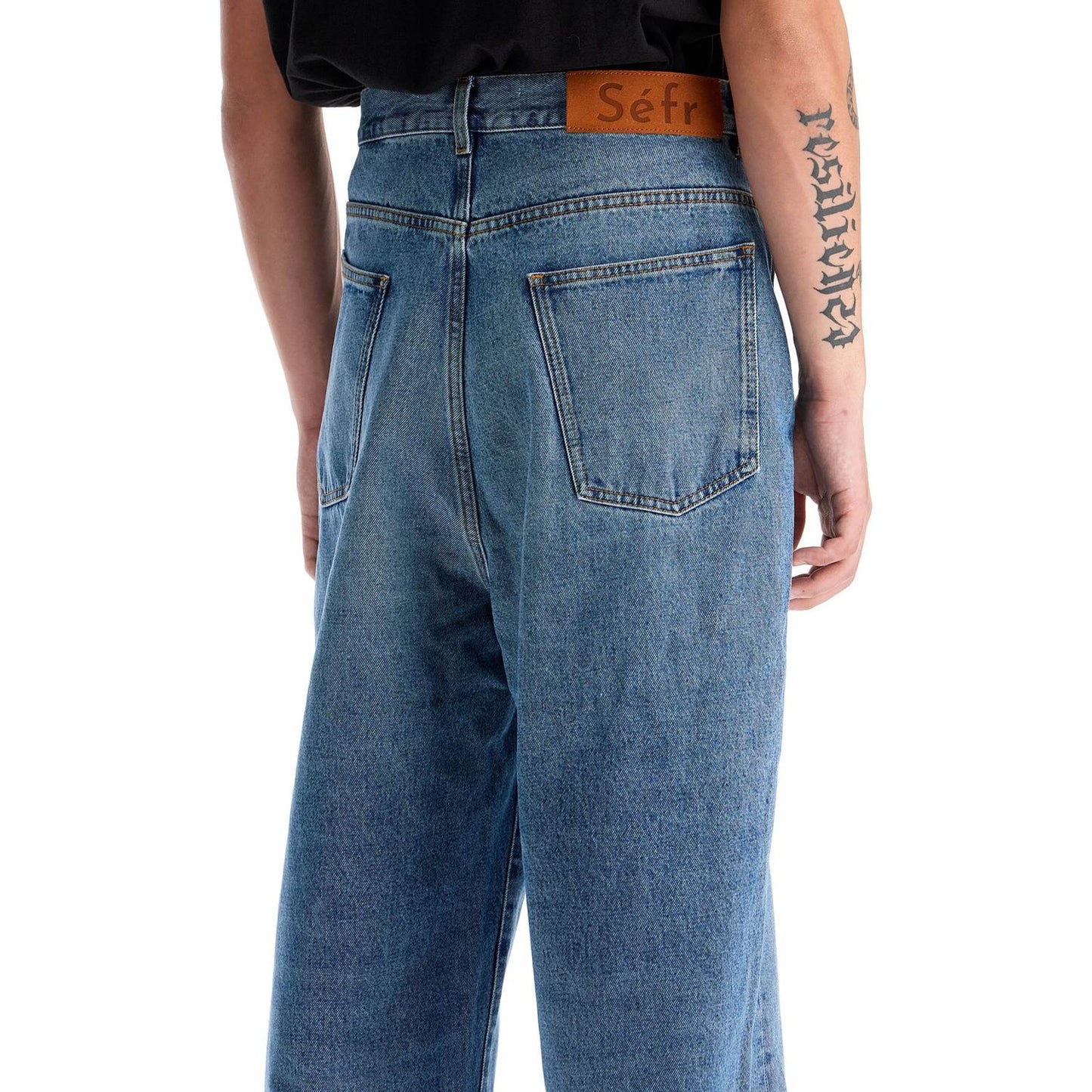 SEFR disco cut jeans with Jeans SEFR Dark Slate Gray
